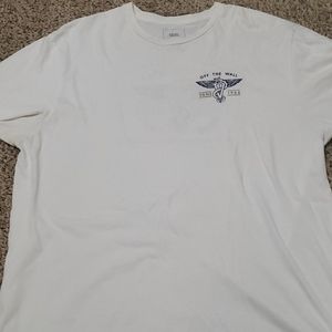 Vans white t shirt never worn short sleeve